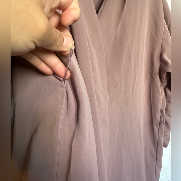 Birdy Grey Kenny Ruffle Satin Robe - Picture 7 of 10